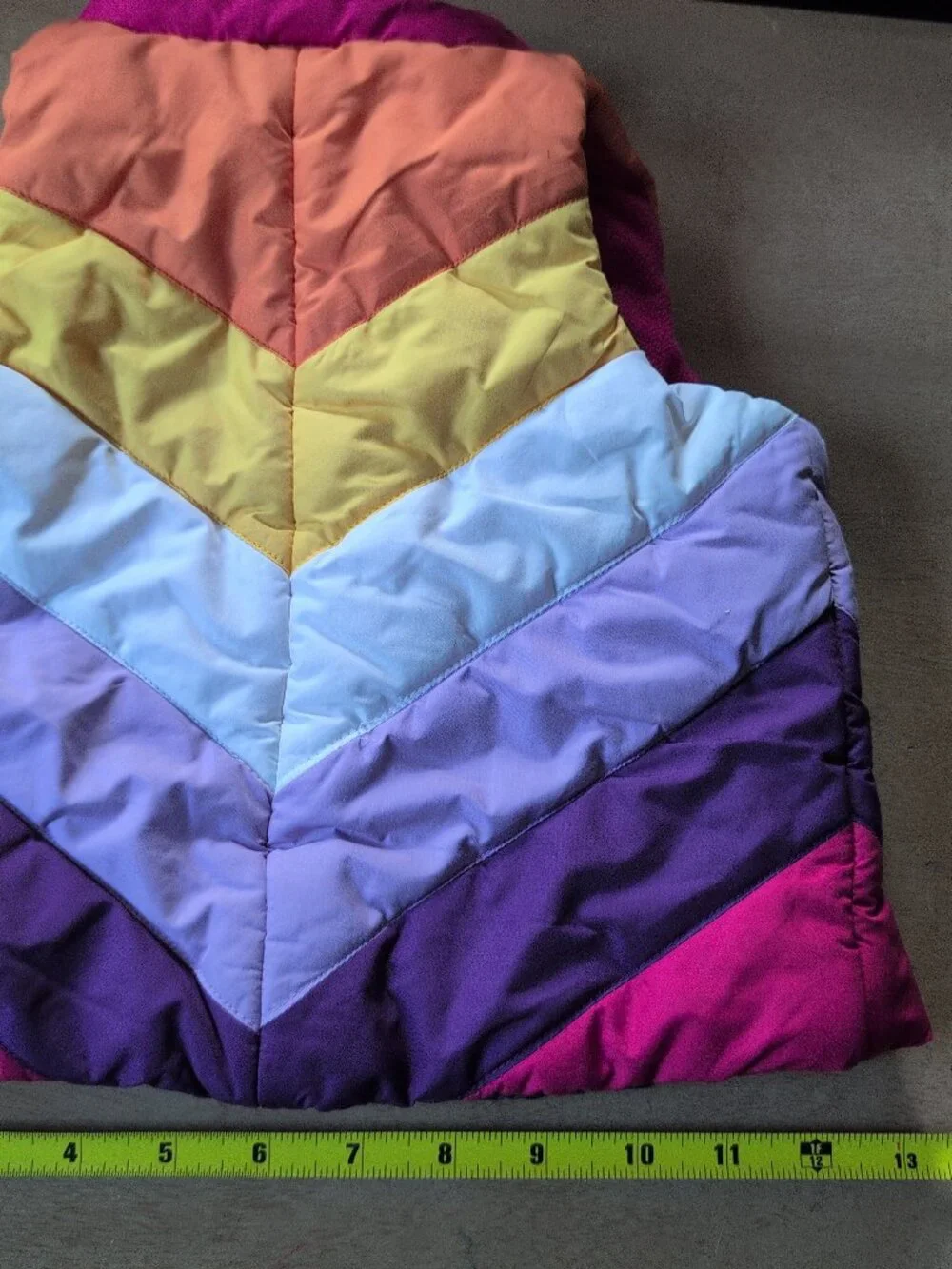 Gap - Striped Puffy Vest w/snaps - Infant 6-12 Months